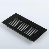 Black Silvery Aluminium Alloy Rectangular Ventilation Grille Vents Wardrobe Shoe Cabinet Ventilation Grid Closet Core Vents 80mm