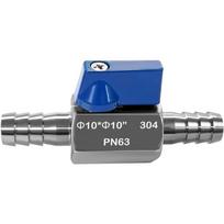 Mini Barb ball valve 3/8  Mini Ball Valves High Pressure Resistant Ball Valve  Water Gas Fuel