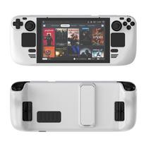 Full Coverage Case  For Steam Deck/Steam Deck OLED White gray