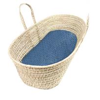 Baby Moses Basket Itin minkšta burbulinė lova vaikiškos lovelės priežiūros pagalvėlių užvalkalai. One Size gray