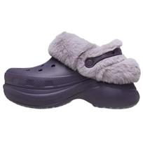 Crocs Little Whale Fashion and Versatile Hole Shoes Women's Eggplant Purple 37-38 gray