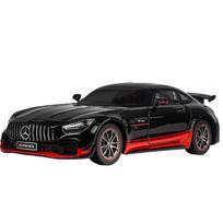 Big Size 1/18 Scale Benz GT R Green Demon Super Car Model Diecasts Toys Vehicles Kids Boys Birthday Gift Home Decoration raudona