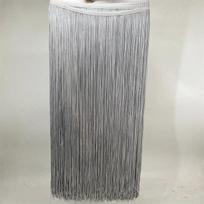 Europos ir Amerikos poliesterio vestuvinė suknelė su kutais ir nėrinių kutais, 50 cm gray