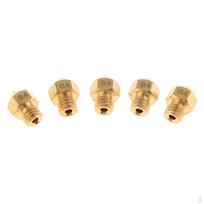 .2/0.3/0.4/0.5mm 3D Printer Nozzle Extruder Printhead 0.4mm beige