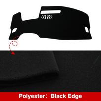 For Volkswagen VW ID.4 CROZZ 2025 2025 2025 2025 Dash Mat Sun Shade Anti-UV Carpets Car Accessories Car Dashboard Cover Left hand drive black