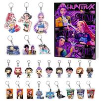 Naujas Kpop Demono Medžiotojų Advento Kalendorius Rumi Mira Zoey Tiger K Pop Demono Medžiotojai Kalėdų Laukimo Advento Kalendorius Dovanos purple