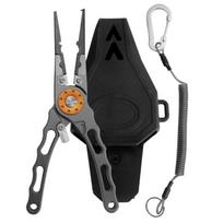 Multifunctional Lures Pliers Convenient Lures Clip Controllers Portables Pliers for Saltwaters Freshwaters Angling gray
