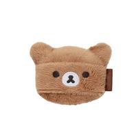 Cute Rilakkuma Makeup Tools Powder Puff Portable Travel Cartoon Fun Bear-Shaped Home Makeup Table Daily Use Practical Good Stuff beige
