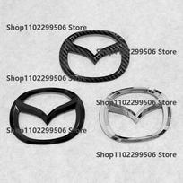 Mazda MX5 carbon black ABS Car Front Grille Eemblem Rear Trunk Badge Sticker SKYACTIV For Mazda MX5 Miata NC ND Logo Accessories kyljh99 carbon