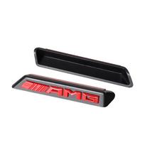 1Pcs 3D ABS AMG Emblem Car Front Grill Badge Sticker For Mercedes Benz AMG C180 C200 E260 E300 ML350 W230 W204 W205 W210 W211 ee05