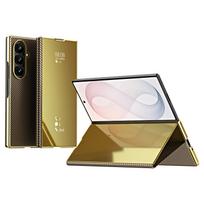 Smart Mirror Flip Phone Case For Samsung Galaxy Z Fold 8 Ultra Z Fold 7 Z Fold 6 Z Fold 5 Z Fold 4 Z Fold 3 Leather Cover Galaxy Z Fold5