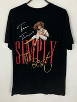 Vintage 00s Tina Turner Simply The Best Live Shirt Black Unisex S-5XL S brown