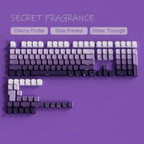 Xiaomi Cherry Profile Side Printed RGB Backlit Keycap 135 Key Gradient Purple Double Shot PBT Keycaps for Gateron MX Switches Keyboard