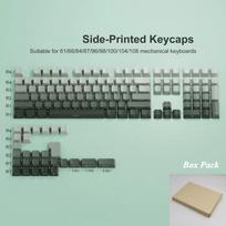Xiaomi Cherry Profile Side Printed RGB Backlit Keycap 135 Key Gradient Purple Double Shot PBT Keycaps for Gateron MX Switches Keyboard