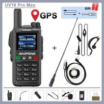UV18 Pro Max GPS Baofeng Walkie Talkie Six Bands AM FM High Power Wireless Copy Frequency NOAA 999CH Long Range UV-17 Pro Radios