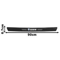 4/5/1 vnt. Anglies Pluošto Automobilio Durų Slenksčio Apsaugos Lipdukai Su Logotipu BMW X2 X3 E60 E93 E87 G01 G20 X3 X5 F30 F20 E36 E46 E53
