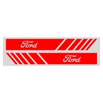 Vinyl Car Rearview Mirror Sticker Auto Side Body Stripe Decal Decoration 2PCS For Ford Ranger Focus Kuga Mustang S-MAX Transit
