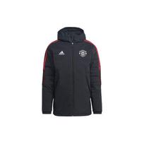 Adidas Manchester United Puffer Jackets Men's Black Hooded Moderate Other GR3811 L black