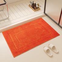 Thick Absorbent Fast-Dry Bathroom Mat Set Non-Slip Door Rug Shower Toilet Entryway 3-Piece 60x90 cm