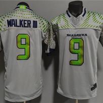 Seattle Seahawks NFL Football Jersey Gray Mens Team Sports Apparel Size S To 3XL Gen3 2025 Sea Eagles 12 Gray