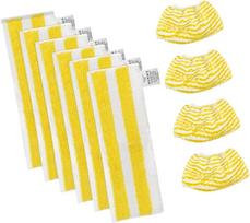 Replacement Mop Pads for Kärcher Steam Cleaners SC2/SC3/SC4/SC5 ,10-Pack yellow