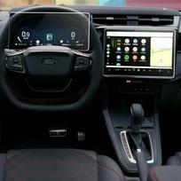 Ford Puma 2024 2025 automobiliui informacinės pramogų sistemos GPS navigacijos ir prietaisų skydelio grūdinto stiklo ekrano plėvelės apsauga Ford Puma priedai black