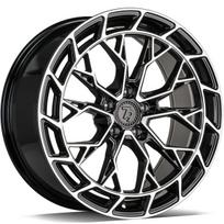 Ratlankis SEVENTY9 SCF-Z BFP R18x8 5x108 ET 40 CB 67.1 (Black Front Polished) (690 kg)
