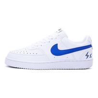 Nike Court Vision 1 žemi krepšinio/riedlenčių batai Unisex Mėlyni Balti Geltoni DH2987-101(team488-) 40.5 white