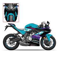 For CFMOTO 675SR Motorcyle Pattern Fairing Stickers Kits Pasted On Body Paint Parts Area Accessories Decoration Stickers black