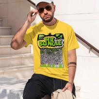 2026 New Model Mr Bungle Rock Band T Shirt Reprinted Graphic L yellow