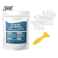 Epoxy Repair Putty 1/3 Sets High Strength Multi-Purpose Clay, Strong Clay Iron Adhesive with Scraper Bonding Metal & Gloves, for Metal, Plastic, Wood, 1 Set balta