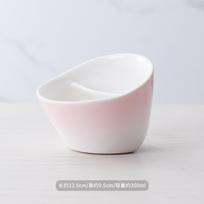 Suet jade white porcelain tilted lazy filter teacup 350ml 301-400ml
