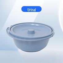 Hidraulinis perkėlimo įrenginys lovoje gulintiems ar paralyžiuotiems senyvo amžiaus pacientams Urine Basin gray