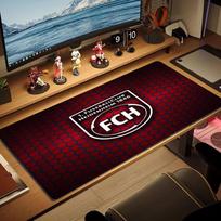 1. FC Heidenheim Large Size Mouse Pad Large Gaming Table Cushion Non-slip Laptop Tablet Big Mousepad XXL Mat Mini PC Playmat With Lock edge 30cmx60cm(11.8x23.6inch)