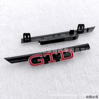 3D ABS Car JK80 Front Grille Emblem Decoration for Volkswagen VW GTI GTD Badge Golf Passat Jetta Polo Touareg 3 5 8 MK8 MK3 RLINE
