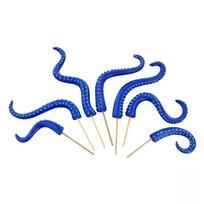 Resin Octopus Tentacle Decorative Pile Creative Garden Decor Tentacle Plant Post for 7Pcs Indoor