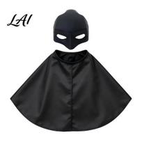 Reguliuojamas šikšnosparnio apsiaustas katėms Juodas katės karnavalinis kostiumas ir apsiaustas Juokingi Helovino Cosplay drabužiai vakarėliams Apranga Mielas šuniuko persirengimo aksesuaras black