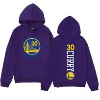 Rudens Žiemos Golden State Warriors Stephen Curry #30 Spausdinti Laisvalaikio Šilti Sportiniai Ilgomis Rankovėmis Vyriški ir Moteriški Unisex Džemperiai su Gobtuvu XXXL blue