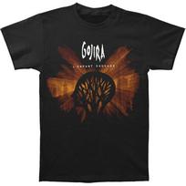 Unisex shirt Cotton Oversize Large Size Gojira L Enfant Sauvage Tshirt Black Men S5XL XL brown