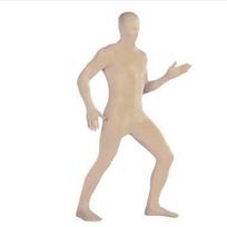 Full Body Skin Suit Catsuit For Halloween With Comfy Unisex Design And Stylish Colors XL(Height 155cm-170cm) beige