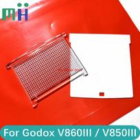NEW For Godox V860III V850III Flash Front Diffuser Plate PVC Panel Matte White Sheet V860 III / V850 III Replacement Repair Part