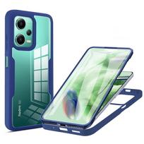 Atsparus smūgiams visiškai apsauginis dėklas, skirtas Xiaomi 13T Redmi 13C 12C 10C Note 12S 4G 12 Pro Plus 11 11S 10 10S 10A 9 9C NFC A1 Poco F5 X5 Pro 5G dvigubas dangtelis Redmi Note 9 Pro