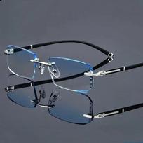 Unisex Moterys Vyrai Anti Blue Light Toliaregiai akiniai Mada Lauke Keičianti spalvą Presbyopia Akiniai nuo saulės Receptiniai akiniai +2.5 gray