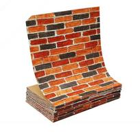 3D lipnios tapetai 70cm*1/5/10m Nuolatiniai vandeniui atsparūs plytų sienos lipdukai Svetainė Miegamasis Vaikų kambarys Namų dekoras 70CMX1M