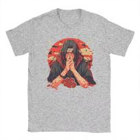 Naruto Anime 3d Print Men T-Shirts Manga Funny O Neck Short Sleeve T Shirts Plus Size Clothes 6XL brown