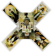 Magic Moon Tarot Cards A 78 Deck Oracle English Visions Divination Edition Borad Playing Games black