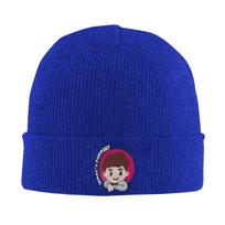 Caylus  Warm Knitted Cap Winter Knit Bonnet Hat Skullies Beanies Hip Hop Caps for Unisex One Size blue