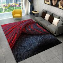 3D ugnikalnio lavos magmos iliuzijos kilimas didelis, kilimėlis svetainei, miegamajam, sofai, prie durų dekoracija, neslystantis grindų kilimėlis, dovana 40x60cm(15x23in)