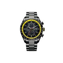 CITIZEN Anti Magnetic Quartz Movement Titanium Strap Watch Men's Watches Black Dial AT8185 89E AT8185-89E Black Dial black