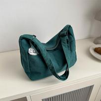 Fashionable Simple Shoulder Bag Spring New Casual Crossbody Bag Women's Personality and Beautiful Large Capacity Tote Bag gray